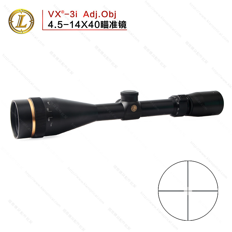 LEUPOLD4.5-14x40AO高清抗震十线密位瞄准镜