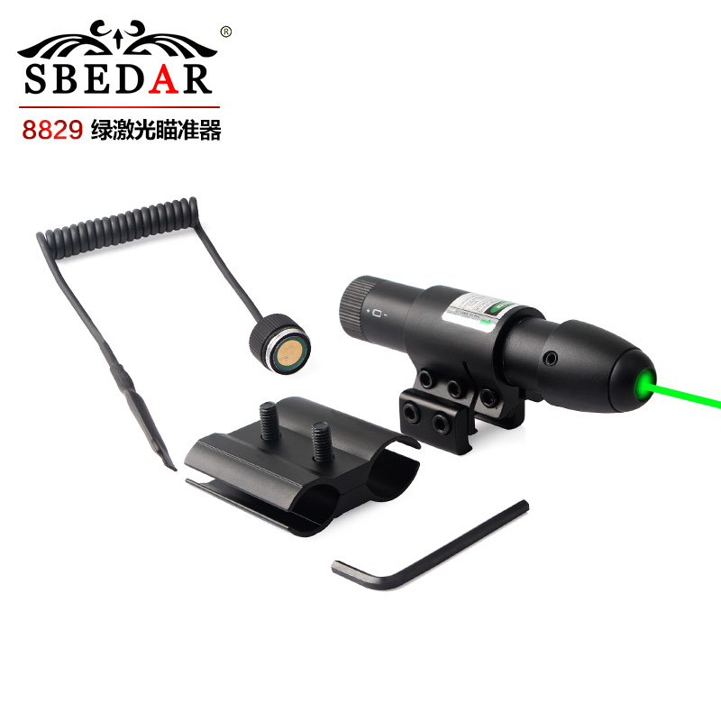 8829两点调绿激光夹具可选定位定点绿激光