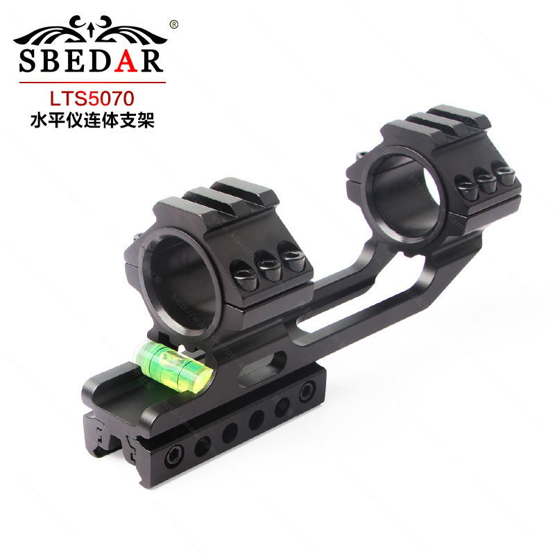 25/30可转换镂空连体带水平仪瞄准镜夹具LTS5070