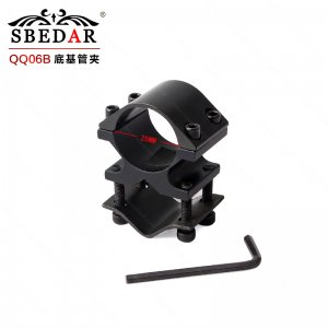 25管径瞄准镜激光器万能管夹具支架 QQ06B低基管夹