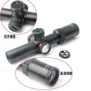 1.2-6x24ir速瞄抗震分化瞄准镜